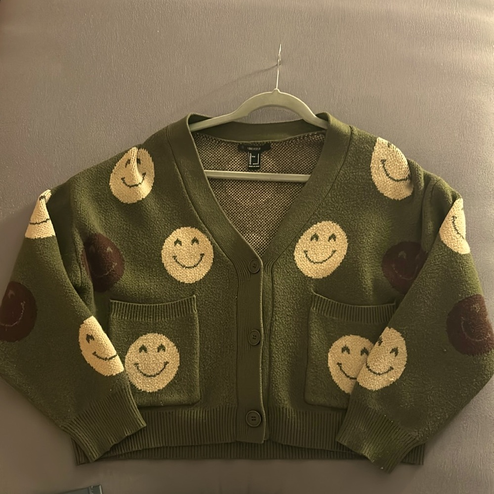 smiley sweater